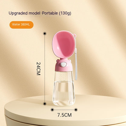 Portable Dog Water Bottle Food and Water Container for Pet Pets Feeder Bowl Outdoor Travel Drinking Bowls Water Dispenser